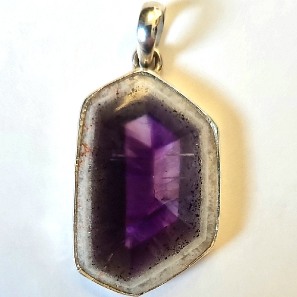 Sage Goddess Jewelry - Trapiche Amethyst Pendant